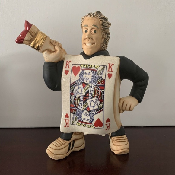 Paul Cardew Accents Paul Cardew Teapot King Of Hearts Collectors